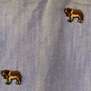 Critter slim fit cotton Oxford shirt